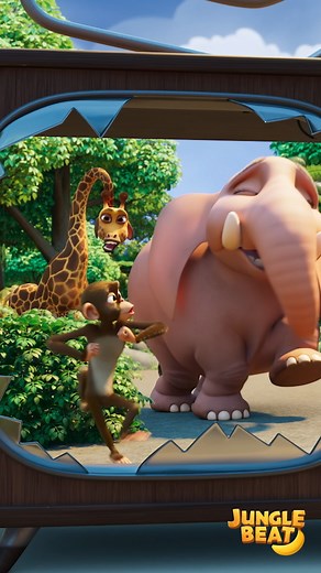 237K views · 3.7K reactions | Our friends from Jungle Beat accidentally broke the explorer’s TV - but don't worry, they turned the mishap into an adventure! 朗 #junglebeat #jungle #beat #animation #cartoon #childrensanimation #art #animationstudio #KidsTv #Youtubekids | Jungle Beat | Facebook