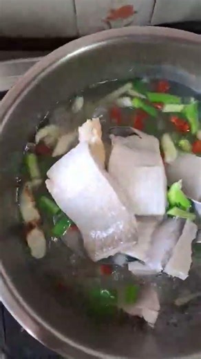 Fish Cooking Soup #fish #cooking #soup #yummy