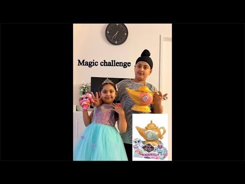 Real Genie Appeared from a Magic Lamp 😱✨ Kids Magic Challenge🪄🧞‍♀️