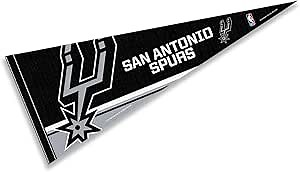 San Antonio Spurs Pennant Full Size 12 in X 30 in