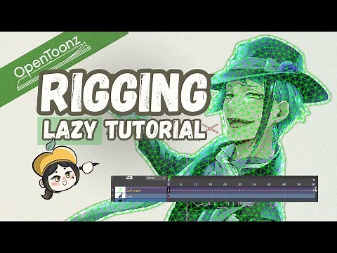 Rigging using Opentoonz | No art skills required