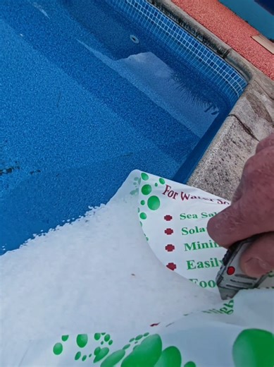 Satisfying ASMR Swimming Pool Maintenance