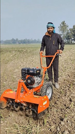 DVI 52cc 2-Stroke Trolley Brush Cutter with Vertiller Attachment