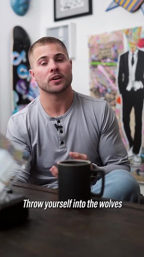 26K views · 670 reactions | Verified HOW DO YOU LEARN? Throw yourself into the wolves & gain some experience, that's the best way you'll figure it out. That's it. Be a wolf  a kind, open minded, giving wolf that is. | Devon Levesque | Facebook