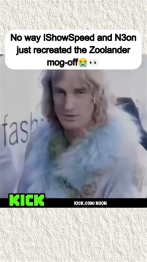 No way IShowSpeed and N3on just recreated the Zoolander #n3on #n3onclips #memes #daily #fyppp