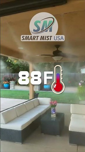 Smart Mist Systems: Precision Cooling Without the Wetness #beattheheat #mistingsystem #summercooling