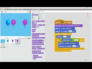 Jeu de Ballons avec Scratch