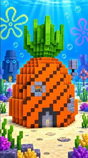 SPONGEBOB HOUSES Build Battle In Minecraft — NOOB VS PRO CHALLENGE — Maizen Parody
