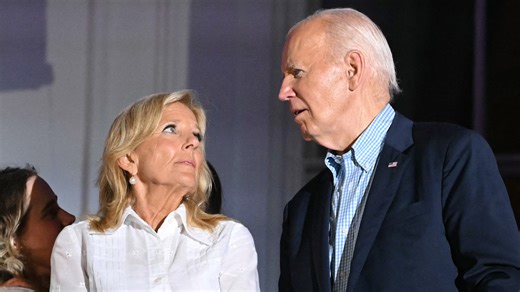 Jill Biden called out for 'snubbing' Joe in awkward family Christmas photo