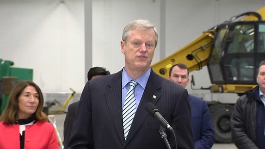 Baker, Warren Take Part in Groundbreaking on Electric MBTA Bus Facility in Quincy
