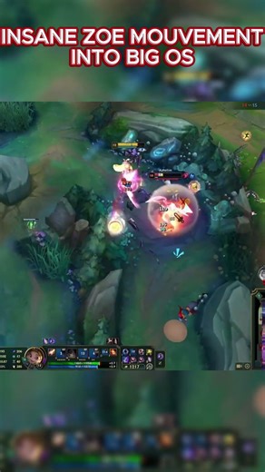 ZOE COMBO SPACIONGONE SHOT S16 #LeagueOfLegends