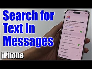 How to Search for Text In Messages on iPhone