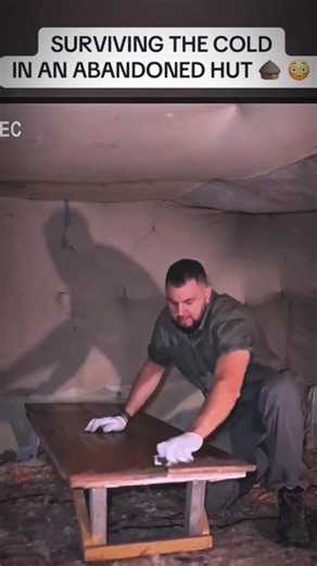 20K views · 269 reactions | Surviving the cold in an abandoned hut #fyp #usa #woods #camping #campinglife #home #viralvideochallange | My home | Facebook