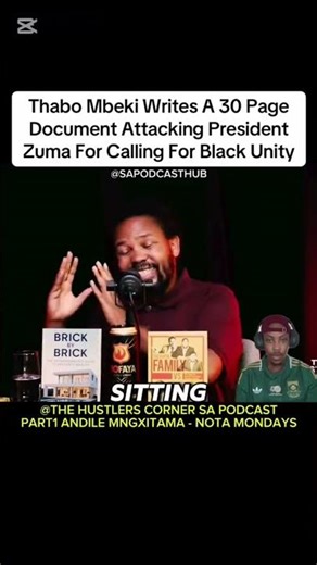 Why Mbeki Attacked Zuma?