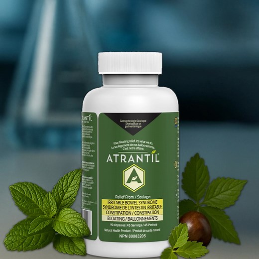 Atrantil helps fight bloating and abdominal discomfort directly from the source. | Atrantil