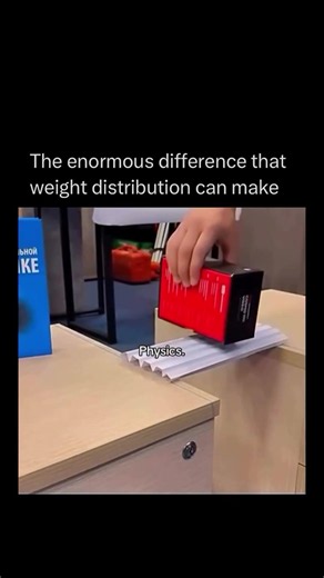 📄 How a Folded Paper Holds More Weight! 🤯 | Physics in Action