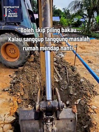 Pentingnya Piling Bakau untuk Rumah di Tanah Lembut