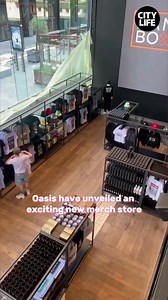 Oasis have unveiled an exciting new merch store ahead of their sold out gigs this summer 🎸 The first official fan store has opened in Manchester, in Spinningfields with more to follow across the UK and Ireland Inside you can find limited-edition items and exclusive collections, such the Oasis/Adidas collaboration Unavailable anywhere else, exclusive tees will feature graphics using Oasis album and single artwork including ‘Definitely Maybe’, ‘What’s The Story Morning Glory?’, ‘Supersonic’ and m