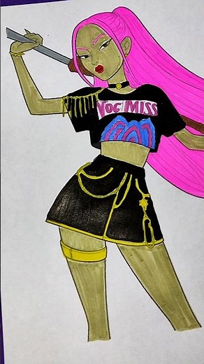 Mira K-pop Demon Hunters Coloring Book