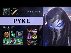 Pyke Mid vs Vex - NA Grandmaster Patch 25.23