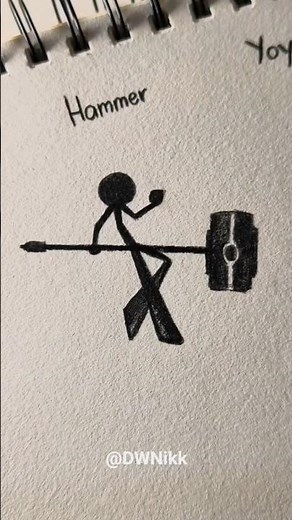 how to draw stickman body in different weapon tutorial ✏️ #art #drawing #draw #viral #trending #fyp