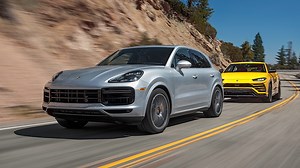 Track Battle: 2019 Lamborghini Urus vs. 2019 Porsche Cayenne Turbo