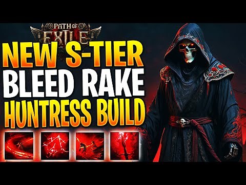 INFINITE DPS BLEED RAKE BUILD! POE 2 Huntress Build