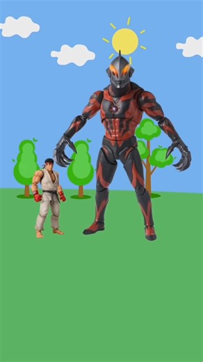 @ultra_animation_04 | Cartoon 3D animation strong man vs Crab 🦀 | Instagram