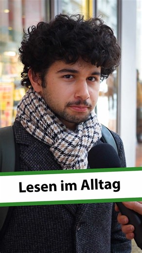 Was Lesen im Alltag für viele bedeutet