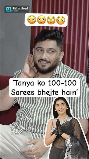 Tanya Mittal ko 100-100 saree bhejte hain hum: Manish Sharma, Manager #biggboss19 #shorts