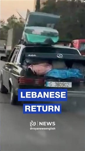 Displaced Lebanese return to the south after Iran-US ceasefire