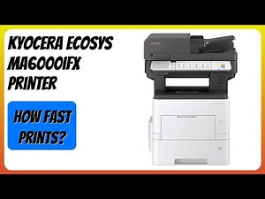 REVIEW (2026): KYOCERA ECOSYS MA6000ifx Printer. Features