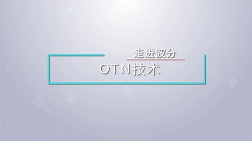 9. OTN技术
