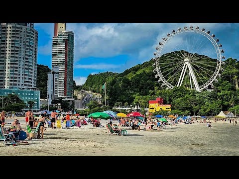 BALNEÁRIO CAMBORIÚ-the charm of the Santa Catarina coast on a 4K walk