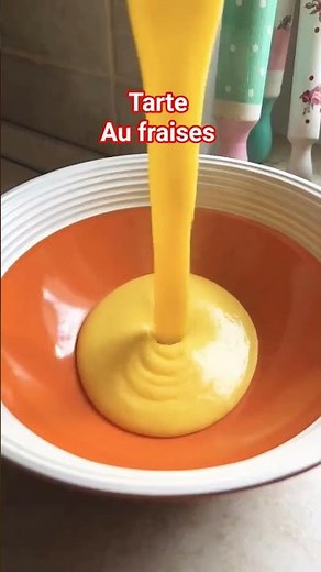 Impossible de résister à cette tarte aux fraises maison ! ❤️ #recettefacile #dessert
