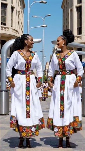 Beti and Aliyah in Eritrea 🇪🇷 2035 dancing with zuria in asmara city