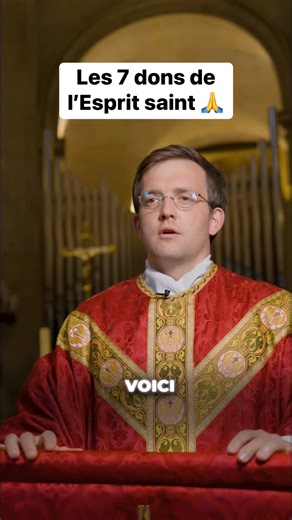 Voici les 7 dons de l'Esprit saint que Dieu nous offre 🌟Ils t'aident à combattre tes vices ❌A toi de les accueillir 🙏 #espritsaint #Dieu #vice #mal #chretien #conseildujour | Padreblog