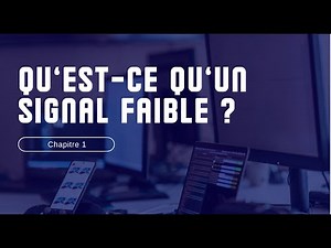 Chapitre 1: Qu’est-ce qu’un signal faible ?