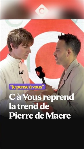 L'équipe de C à Vous fait la trend de Pierre de Maere (avec Pierre de Maere)