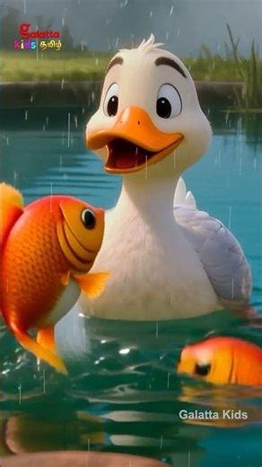 வாத்து வாத்து குளத்திலே -Duck in the Pond Song | Tamil Nursery Rhymes for Children's | Kids | Shorts