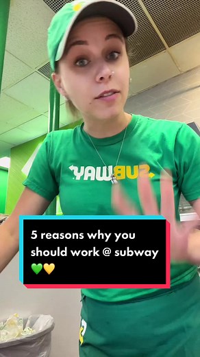 Benefits of Being a Subway Sandwich Artist