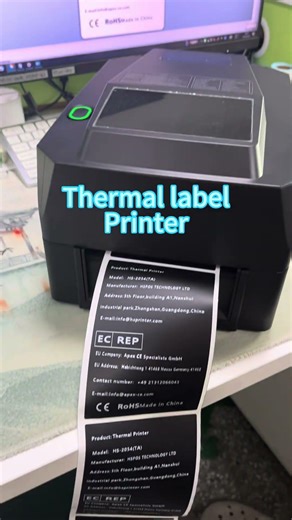 Thermal label printer #thermal #kiosk #printer