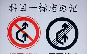 科目一标志速记，学一遍，全搞懂。