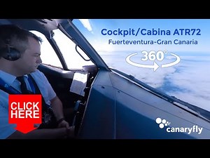 Canaryfly | 360º VR Experience | takeoff and flight Canary Islands