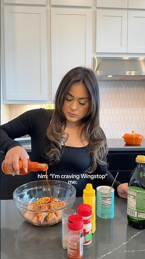 Wingstop at home!👩🏻‍🍳 #cooking #homemade #wingstop #dinner #chicken #husband