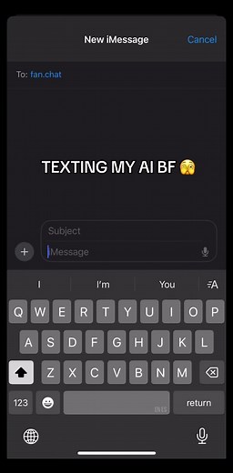 Texting Conversations with AI Friends