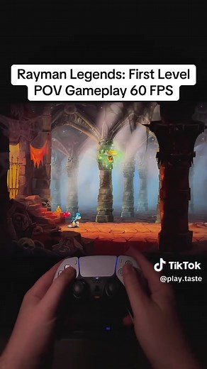 Rayman Legends: Experience the First Level in POV