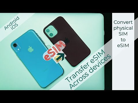 How to transfer eSIM to new iPhone | Convert physical SIM to eSIM | TGT