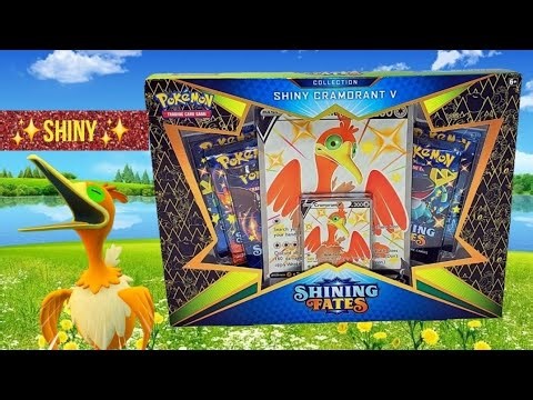 Shiny Cramorant V Collection (Pokémon Shining Fates) ✨️ #cramorant #pokemontcg