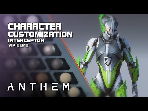 Anthem - Character Customization Preview - Vip Demo - B2P - PC - EN